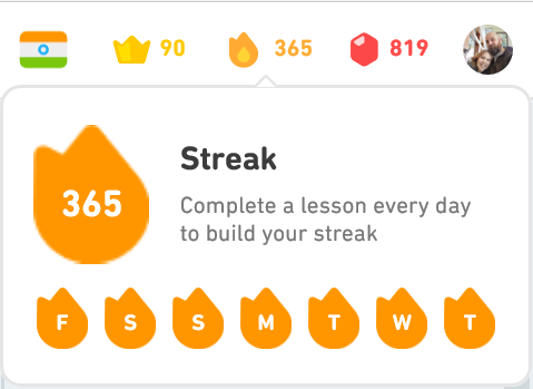 Duolingo Streak